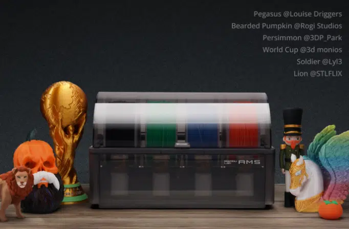 P1S COMBO IMPRESSORA 3D – AMS – Bambu Lab