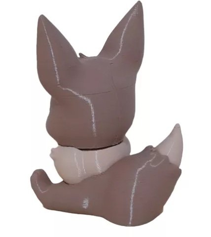 Boneco Pokemon Eevee Impresso Em 3d 5cm
