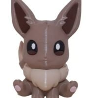 Boneco Pokemon Eevee Impresso Em 3d 5cm