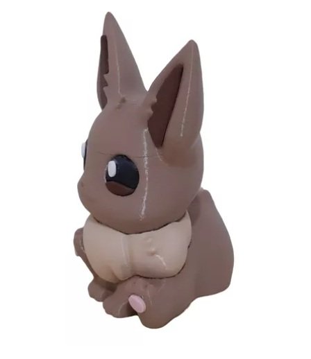 Boneco Pokemon Eevee Impresso Em 3d 5cm