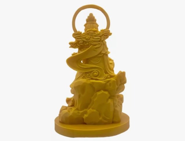 Estatua Budha Impresso Em 3d 24cm