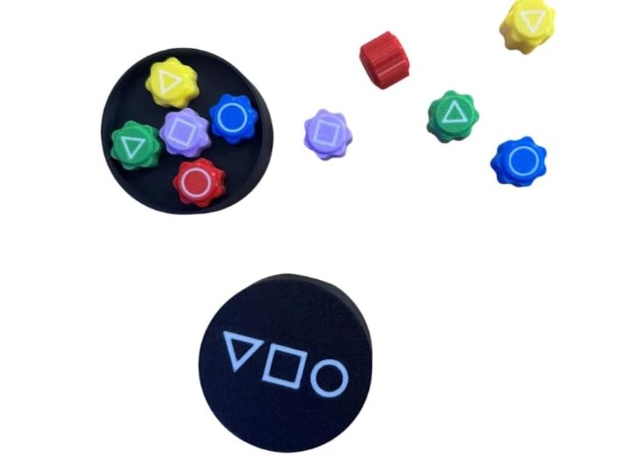 Jogo 5 Marias Gonggi Round 6 Peças Lisas Acabamento Perfeito