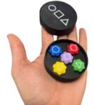 Jogo 5 Marias Gonggi Round 6 Peças Lisas Acabamento Perfeito