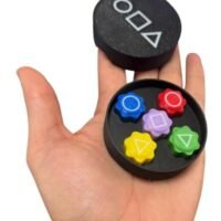 Jogo 5 Marias Gonggi Round 6 Peças Lisas Acabamento Perfeito