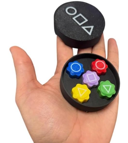 Jogo 5 Marias Gonggi Round 6 Peças Lisas Acabamento Perfeito