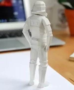 Boneco Stormtrooper Impresso Em 3d