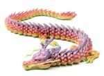 Dragão Articulado Colorido 3D