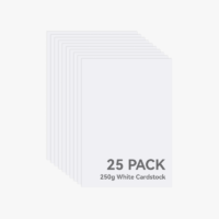 A4 250g White Cardstock (25pcs) YE002